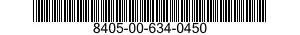 8405-00-634-0450  8405006340450 006340450