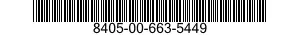 8405-00-663-5449  8405006635449 006635449