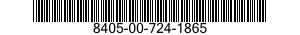 8405-00-724-1865  8405007241865 007241865
