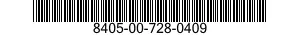 8405-00-728-0409  8405007280409 007280409