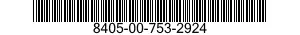 8405-00-753-2924  8405007532924 007532924