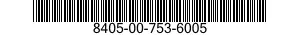 8405-00-753-6005  8405007536005 007536005