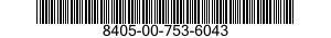 8405-00-753-6043  8405007536043 007536043