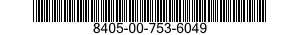 8405-00-753-6049  8405007536049 007536049