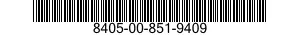 8405-00-851-9409  8405008519409 008519409