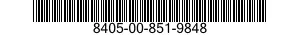 8405-00-851-9848  8405008519848 008519848