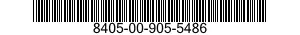 8405-00-905-5486 TROUSERS,MEN'S 8405009055486 009055486