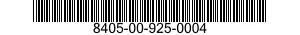 8405-00-925-0004  8405009250004 009250004