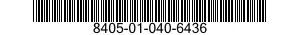 8405-01-040-6436 COAT,MAN'S 8405010406436 010406436