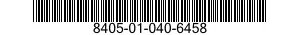 8405-01-040-6458 COAT,MAN'S 8405010406458 010406458
