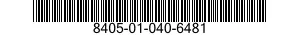 8405-01-040-6481 COAT,MAN'S 8405010406481 010406481