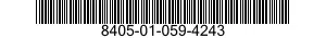 8405-01-059-4243 COAT ALLWTHR BLK 38R 8405010594243 010594243