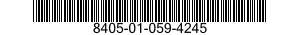 8405-01-059-4245 COAT ALLWTHR BLK 38XL 8405010594245 010594245