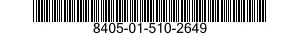 8405-01-510-2649 SHIRT,MAN'S 8405015102649 015102649