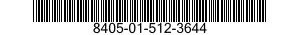 8405-01-512-3644 COAT,MAN'S 8405015123644 015123644