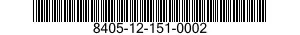 8405-12-151-0002  8405121510002 121510002
