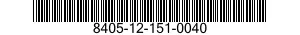 8405-12-151-0040  8405121510040 121510040