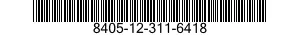 8405-12-311-6418  8405123116418 123116418
