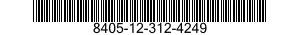 8405-12-312-4249  8405123124249 123124249