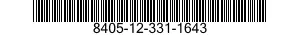 8405-12-331-1643  8405123311643 123311643