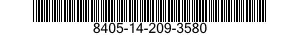 8405-14-209-3580 COAT,MAN'S 8405142093580 142093580