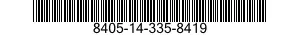 8405-14-335-8419 SHIRT,MAN'S 8405143358419 143358419