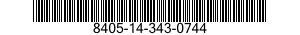 8405-14-343-0744  8405143430744 143430744