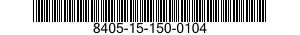 8405-15-150-0104 RAINCOAT,MAN'S 8405151500104 151500104