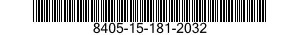 8405-15-181-2032 UNIFORM,MAN'S 8405151812032 151812032