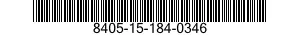 8405-15-184-0346 UNIFORM,MAN'S 8405151840346 151840346
