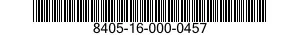 8405-16-000-0457 OVERCOAT,MAN'S 8405160000457 160000457