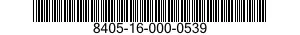 8405-16-000-0539 OVERCOAT,MAN'S 8405160000539 160000539