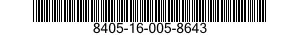 8405-16-005-8643 COAT,DUFFEL 8405160058643 160058643