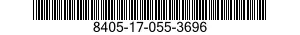 8405-17-055-3696 COVERALLS,MEN'S 8405170553696 170553696