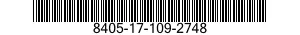 8405-17-109-2748 PARKA,WET WEATHER 8405171092748 171092748