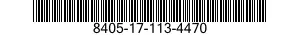 8405-17-113-4470 SHIRT,MAN'S 8405171134470 171134470