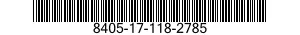 8405-17-118-2785 VEST,MAN'S 8405171182785 171182785