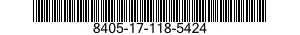 8405-17-118-5424 COAT,UTILITY 8405171185424 171185424