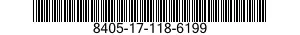 8405-17-118-6199 HAT,UTILITY 8405171186199 171186199