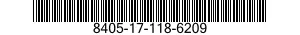 8405-17-118-6209 HAT,UTILITY 8405171186209 171186209
