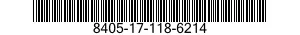 8405-17-118-6214 HAT,UTILITY 8405171186214 171186214