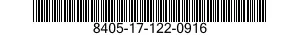 8405-17-122-0916 VEST,MAN'S 8405171220916 171220916