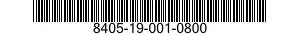 8405-19-001-0800 CAP,GARRISON 8405190010800 190010800