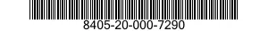 8405-20-000-7290 VEST,MAN'S 8405200007290 200007290