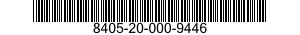 8405-20-000-9446 JACKET,MAN'S 8405200009446 200009446