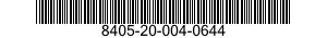 8405-20-004-0644 CAP,GARRISON 8405200040644 200040644