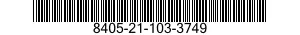 8405-21-103-3749 SCREW,CAP,SOCKET HEAD 8405211033749 211033749