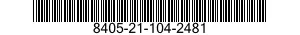 8405-21-104-2481 BUSHING,MACHINE THREAD 8405211042481 211042481