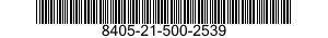 8405-21-500-2539 LINER,FIREMAN'S COAT 8405215002539 215002539