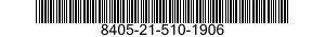 8405-21-510-1906 COVERALLS,MEN'S 8405215101906 215101906